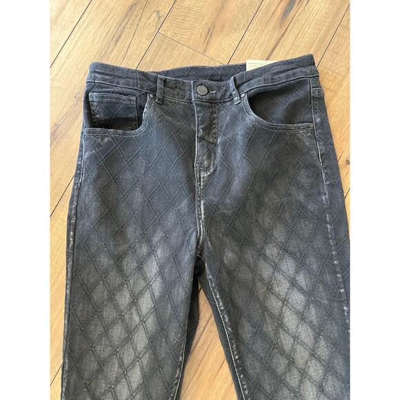 NWT Soft Surroundings size 12P 12 petite black ankle jeans - Picture 2 of 5